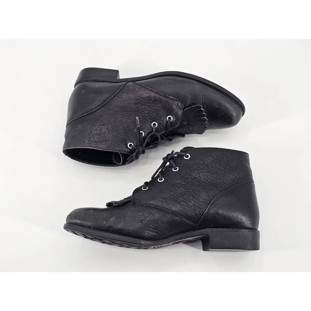 Ariat Black Equestrian Riding Boots ATS Equipt Advanced Torque Women's‎ Sz 5.5